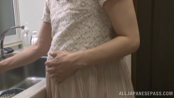 Lusty mature eastern chick Marina Matsumoto is fucking her married fellow because she is in love with him